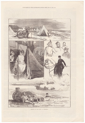 Sketches of the Camp at Wimbledon